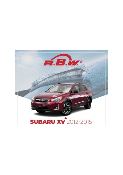 Rbw Subaru Xv 2012 - 2015 Ön Muz Silecek Takımı