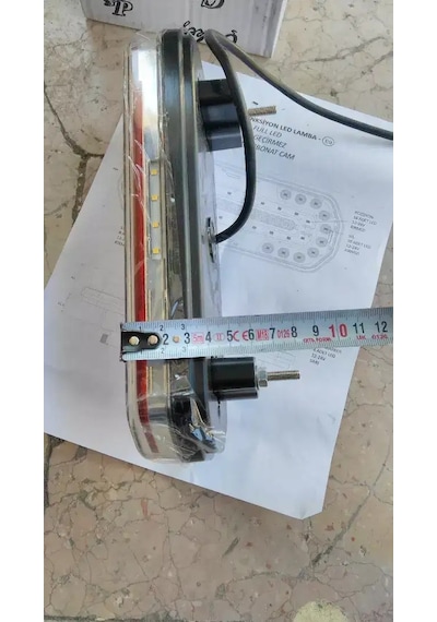 Multifonksiyonlu Römork / Karavan / Kamyon Dorse Neon Led Stop Lambası (2 Adet)