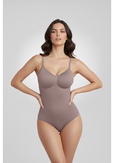 Mistirik Mimola Model 3 Bölge Etkili Örmekumaş Yapılı String Body Gül Kurusu Renk042