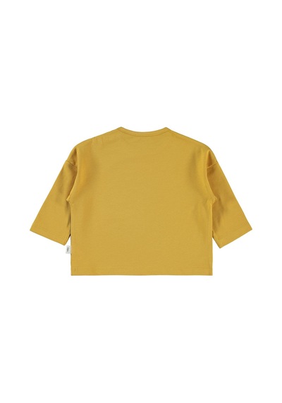Civil Baby Büyük Kelebek Baskılı 6-18 Ay Sweatshirt - Hardal