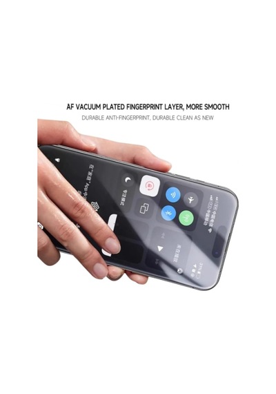 Kolay Kurulum For Apple İphone İphone 17 İle Uyumlu Extra Hd Premium Safir Cam Ekran Koruyucu Hayalet, İphone 17