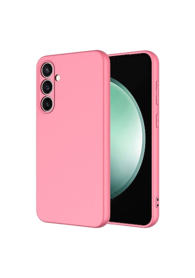 Kilifone - Samsung Uyumlu Galaxy S23 Fe - Kılıf İçi Kadife Koruyucu Mara Lansman Kapak - Pembe