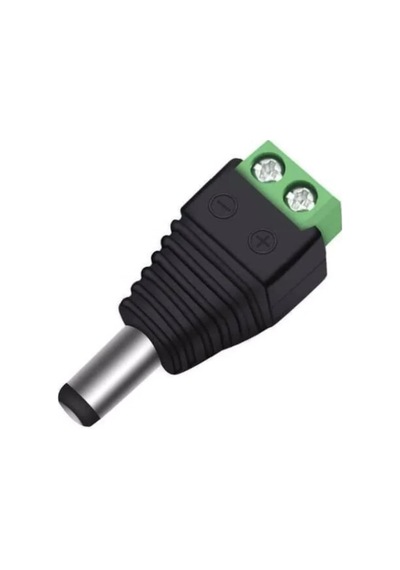 Dc Power Jak - Erkek Giriş Klemens 5.5x2.1mm