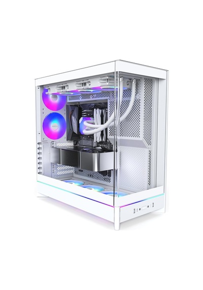Hs02 Pro, Atx Mid-tower Pc Kasası, Oyun Bilgisayarı, Yüksek Hava Akışı, Ters Çevrilebilir Düzen, Sağlam Kavisli