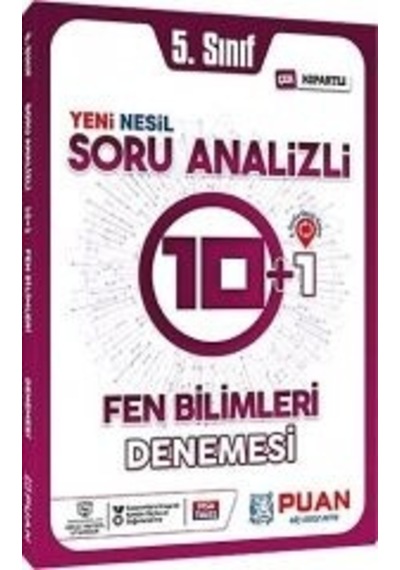10+1 Fen Bilimleri Deneme