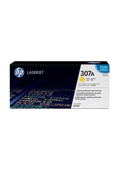 Hp Ce742a 307a Sarı  Toner
