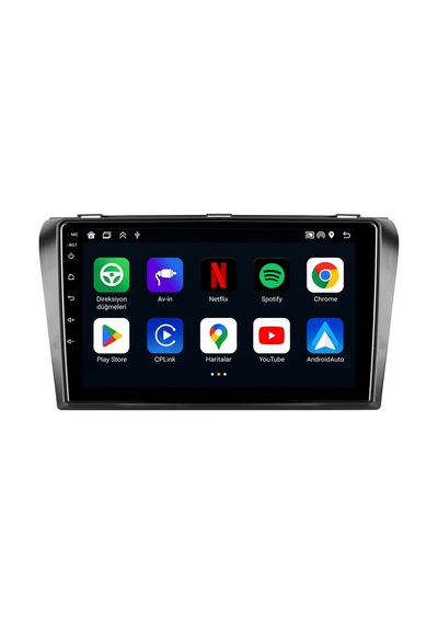 Mazda 3 2004-2009 Android Multimedya Carplay Android Auto Navigasyon Kameralı 10gb Ram 256gb Pro 9"