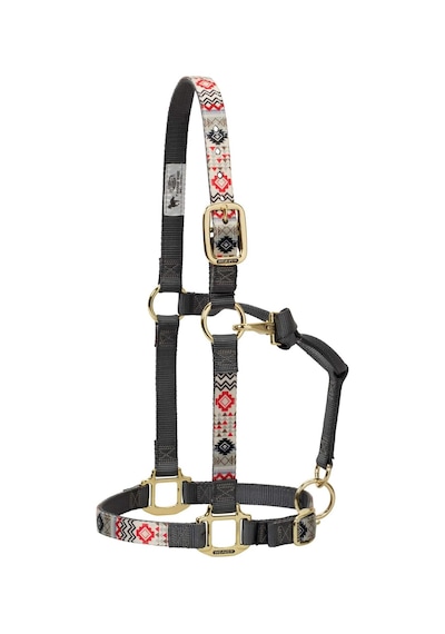 Weaver Leather Naylon Kızıl Aztek Ayarlanabilir Çene Ve Boğaz Çıtçıt Askı, Ortalama