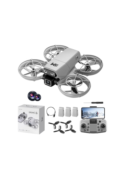 App Kontrollü Kameralı Mini Drone Headless Mod Özellikli
