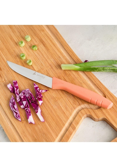 Aryıldız Primo Sebze Bıçağı Somon 11cm 301739
