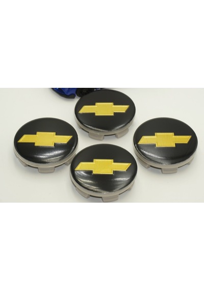 Chevrolet Jant Göbeği Kapak Seti 53mm