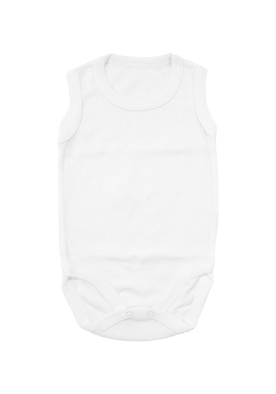 Bebegen Unisex Beyaz Raporlu Kısa Kol Çıtçıtlı Body Zıbın Çok Renkli