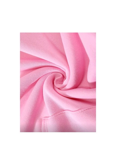 Stil X Sevimli Pandalar Baskılı Kadın Sweatshirt Pembe-5