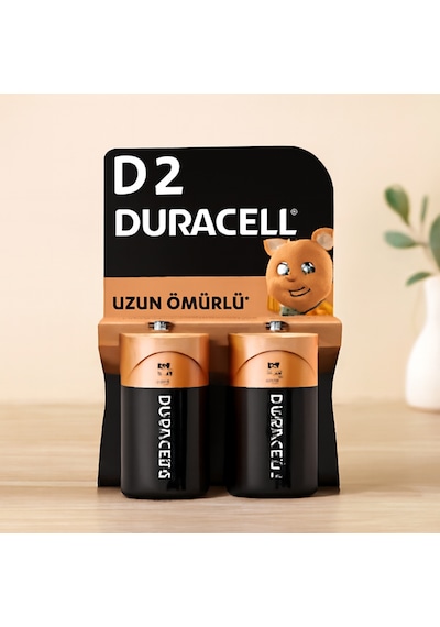Lr20 D Alkalin Pil 2'li