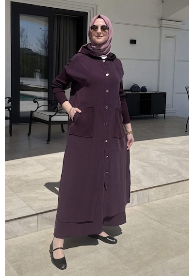 Rabia Şamlı Ada Modal Kap Mürdüm Çok Renkli