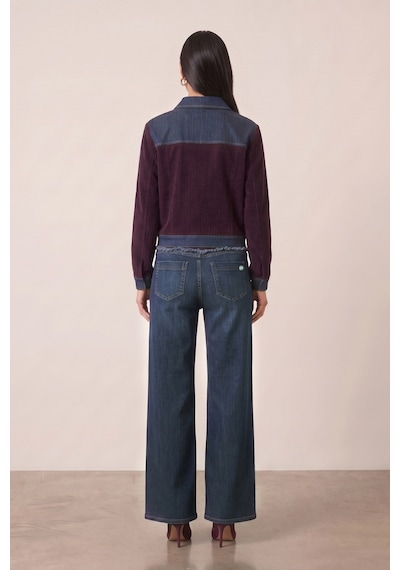 Guitar Casual Bordo Örme Ceket