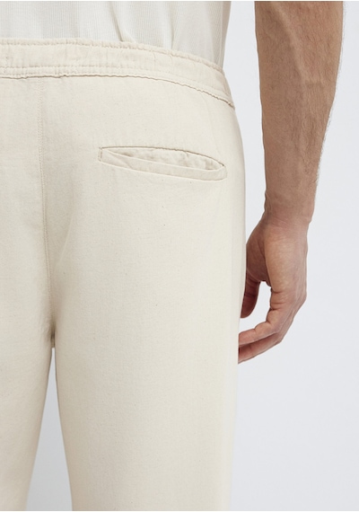 Mavi - Andros Mavi Edition Ekru Keten Karışımlı Jean Pantolon 0021045-a3321