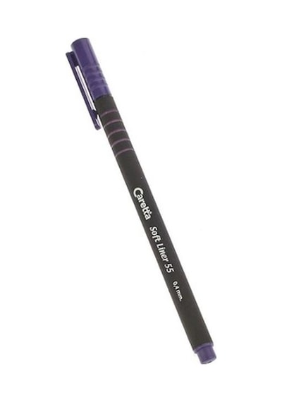 Caretta 55-12 Soft Liner Keçe Uçlu Kalem 04 MM Mor