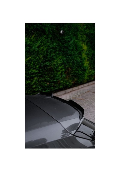 2025+ Audi A3 S Line Tavan Spoiler Piano Black Abs Arka Üst Spoiler Bagaj Üstü