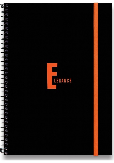 Elegance A5 Defter Kareli 160 Syf Spiralli