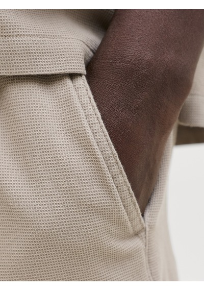 Jack&jones Jpstjaıden Waffle Resort Short Reg Haki