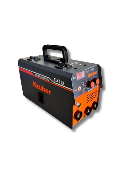 Kzuber Mıg/mma/lift Tıg-800 Kaynak Makinesi, 3'ü 1 Arada, Gazsız, İnverter, 350a Profesyonel 2 Kg Kaynak Teli Hediyeli