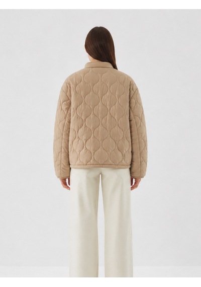Camel Formunu Koruyan Oversize Mont 290495