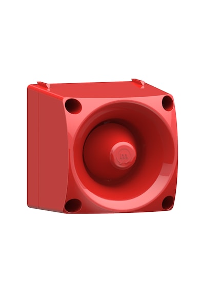 Mesan Endüstriyel Siren Kırmızı Gövde 220vac Ms 3030.10.220vac