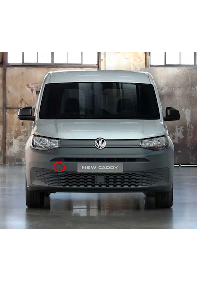 VW Caddy 2021-2024 Ön Tampon Çeki Çekme Demiri Kapağı 2K7807241