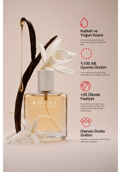 Royal Platinum W307 Kadın Parfüm EDP 50 ML
