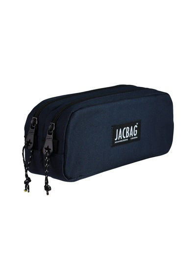 Jacbag Dual Pouch Pencıl Case-çift Bölmeli Kalemkutu - Lacivert Lacivert