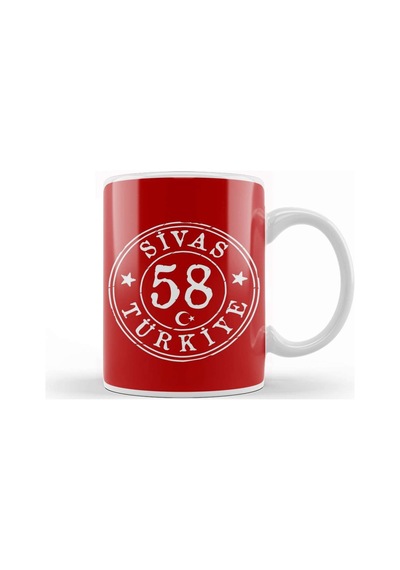 58 Sivas Kupa Bardak Porselen Karışık