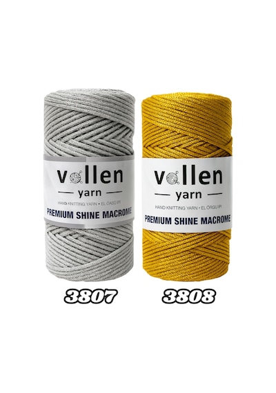Premium Shine Simli Makrome İpi 100gr 150m 10 Lu Paket Çanta Supla Bileklik İpi