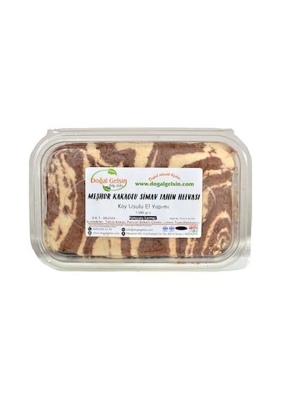 Doğal Gelsin Meşhur Kakaolu Simav Tahin Helvası 1 KG