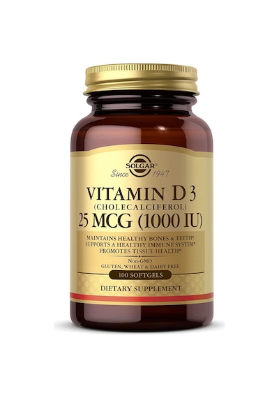Solgar Biotin 5000 Mcg 50 Kapsül Solgar Vitamin D3 1000 Iu 100 Ta