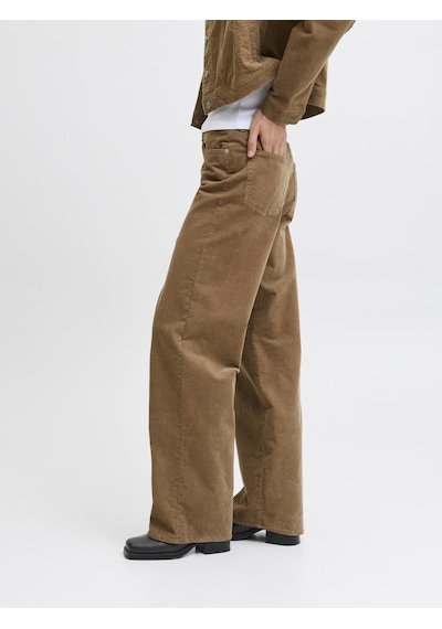 Jack & Jones Kadin Wide Leg Pantolon - Gelly - 12217215 Otter