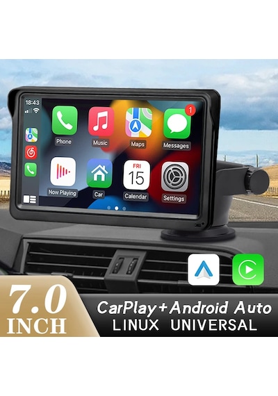 Techtic 7inç Carplay&android Auto Kablosuz Tak Çalıştır Multimedy