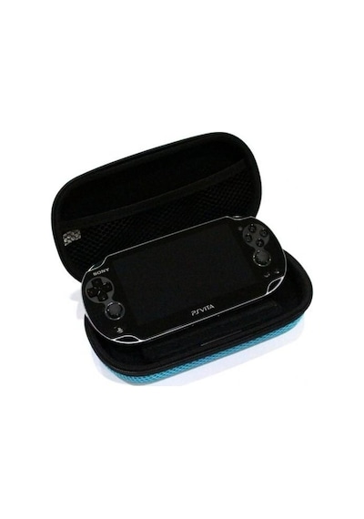 Ps Vita 1000 Ve 2000 Modeller Uyumlu Taşıma Çantası Mavi Case Ba