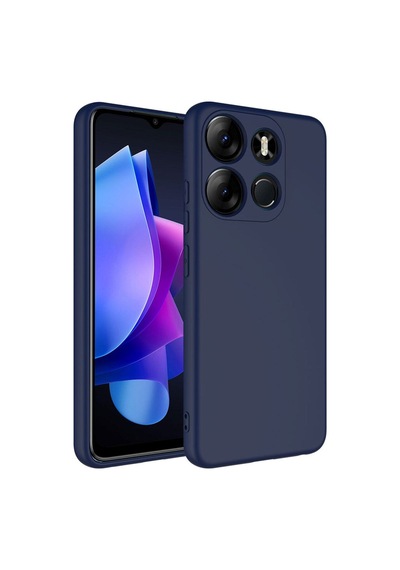Tecno Spark Go 2023 Kılıf Zore Mara Lansman Kapak Lacivert