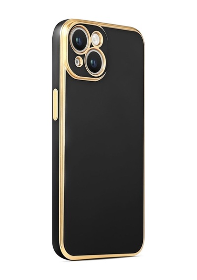 Apple Uyumlu iPhone 14 Plus Kılıf Zore Bark Kapak Siyah