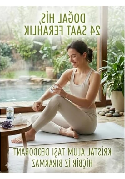 Kristal Tuz İçeren Roll-on Deodorant Stick, 60 Gr Doğal Ve Etkili Koruma