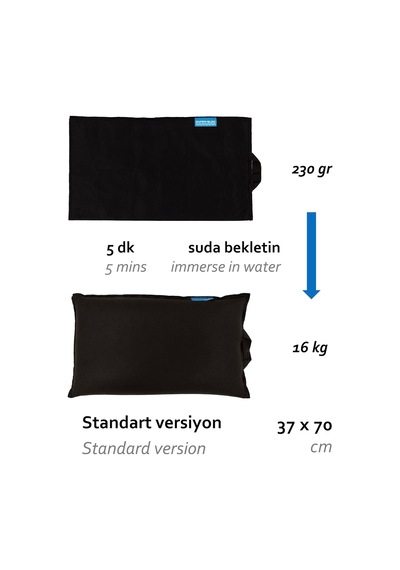 Superbloc - Suyla Aktive Olan Sel Torbaları 2, 37 X 70 Cm