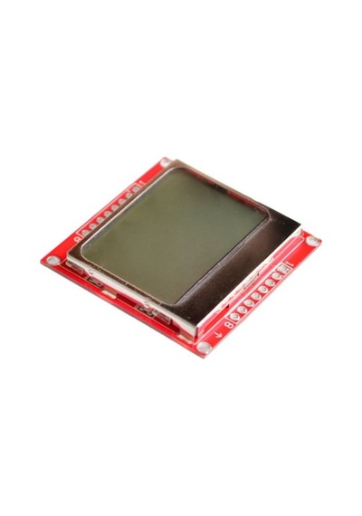 Devremarkt 5110 84x48 Lcd Modül 84 X 48 Pixel Grafik Lcd Display Ekran 5v Beyaz Arka Işık Gösterge Menü Resim