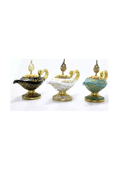 1 Adet Tütsü Brülörü Polyester Tekli Tütsülük Buhurdanlık Incense Burner