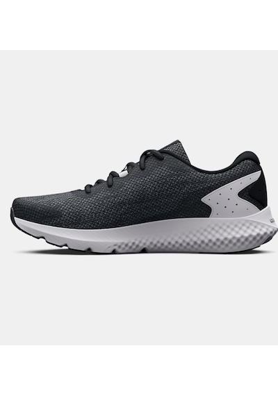 Under Armour UA Kadın W Charged Rogue 3 Knit Spor Ayakkabı 3026147-001 Beyaz - Siyah