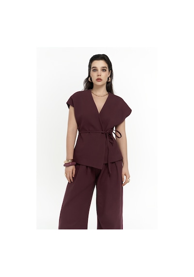 Mai Collection Mai Studios Co. Sorrenio Bordo Yelek Pantolon Takım Bordo Mai Collection Mai Studios Co. Sorrenio Bordo Yelek Pantolon Takım Bordo