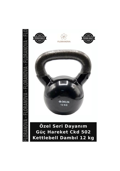 Delux Serisi Kondisyon Aktif Çalışma Ckd 502 Kettlebell Dambıl 12 Kg