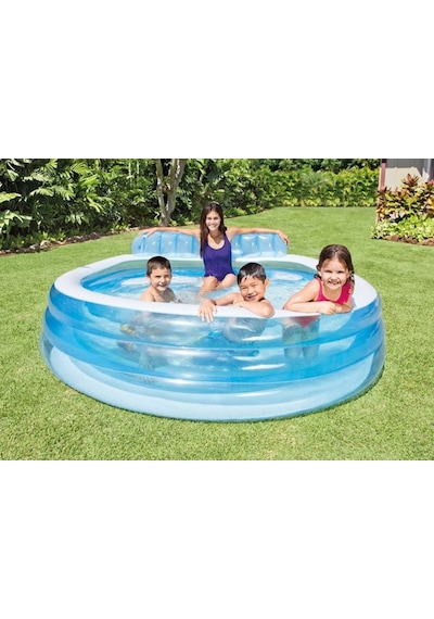 Intex Koltuklu Aile Havuzu -57190 Çok Renkli