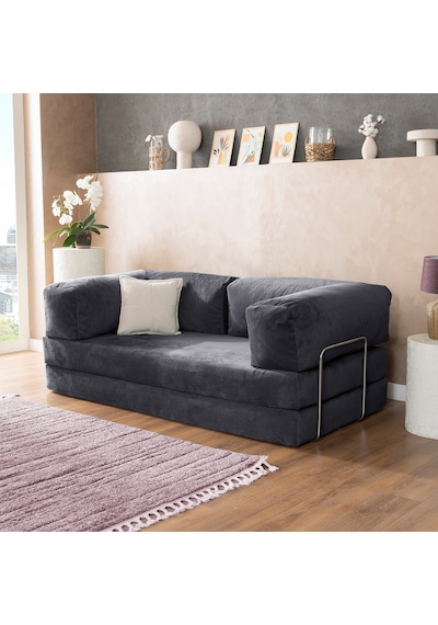 Argimo Godila Çok Amaçlı Sofa Çift Kişilik Yatak Koltuk Antrasit