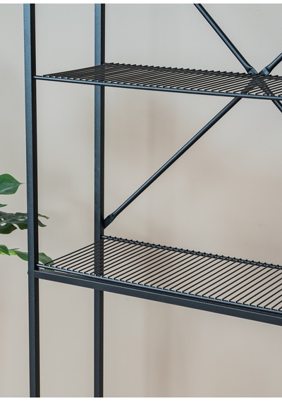 Uykula Çamaşır Makinesi Üstü Raf Düzenleyici 3 Katlı Metal Banyo Rafı Organizer Siyah